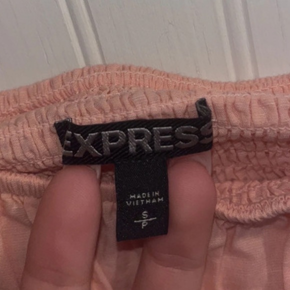 Express Off the Shoulder Short Sleeve Blouse - Picture 3 of 4